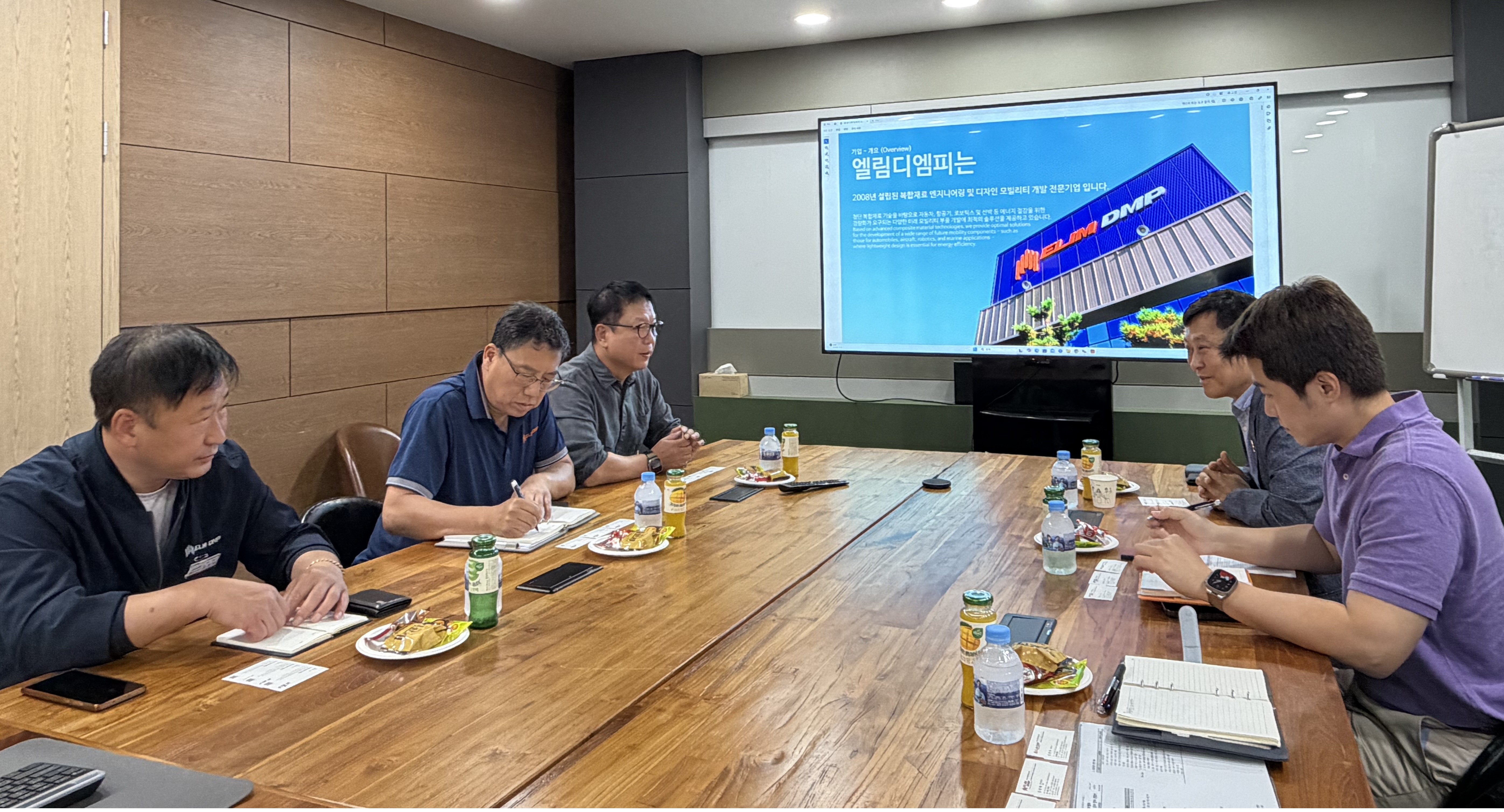 [기부나눔 감사 인사 전달] (주)엘림디엠피 방문